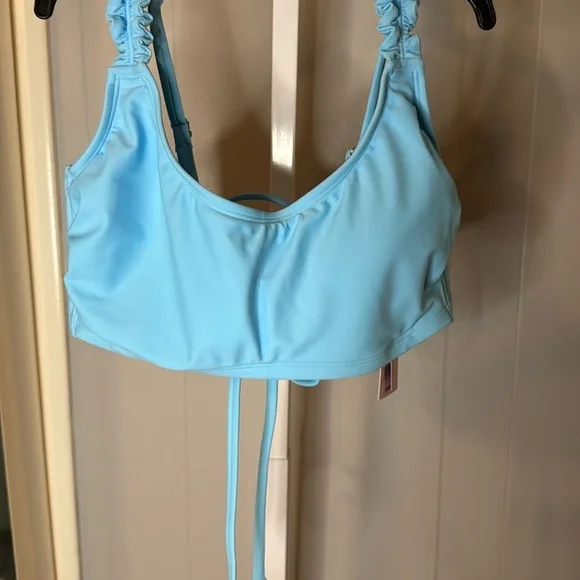 Wild Fable Light Blue Bikini Top - Picture 3 of 4